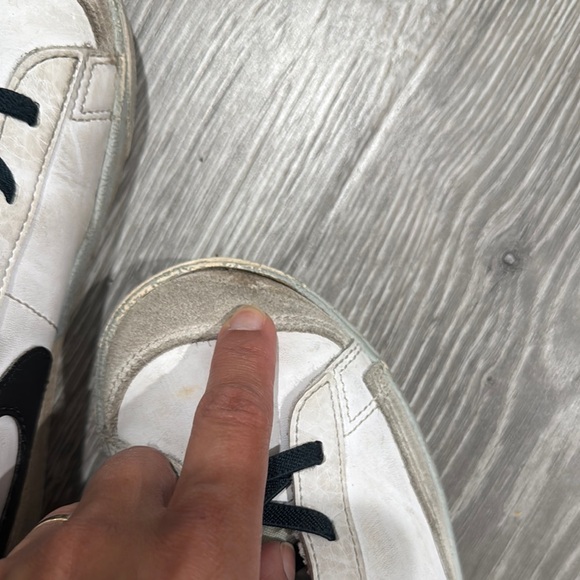 Nike Kids High-Top Sneakers - White and Black - Picture 5 of 6